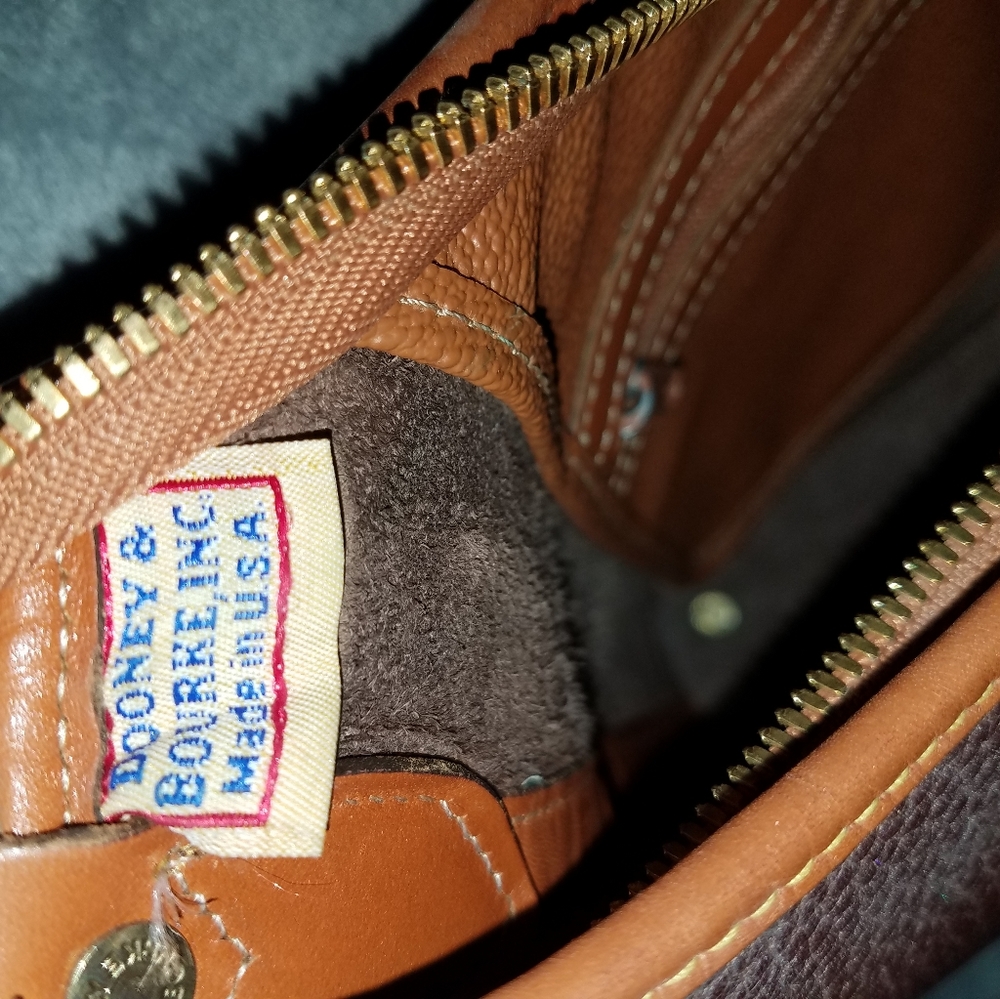 Rare Vintage Dooney & Bourke Large Hobo Bag - Picture 7 of 14